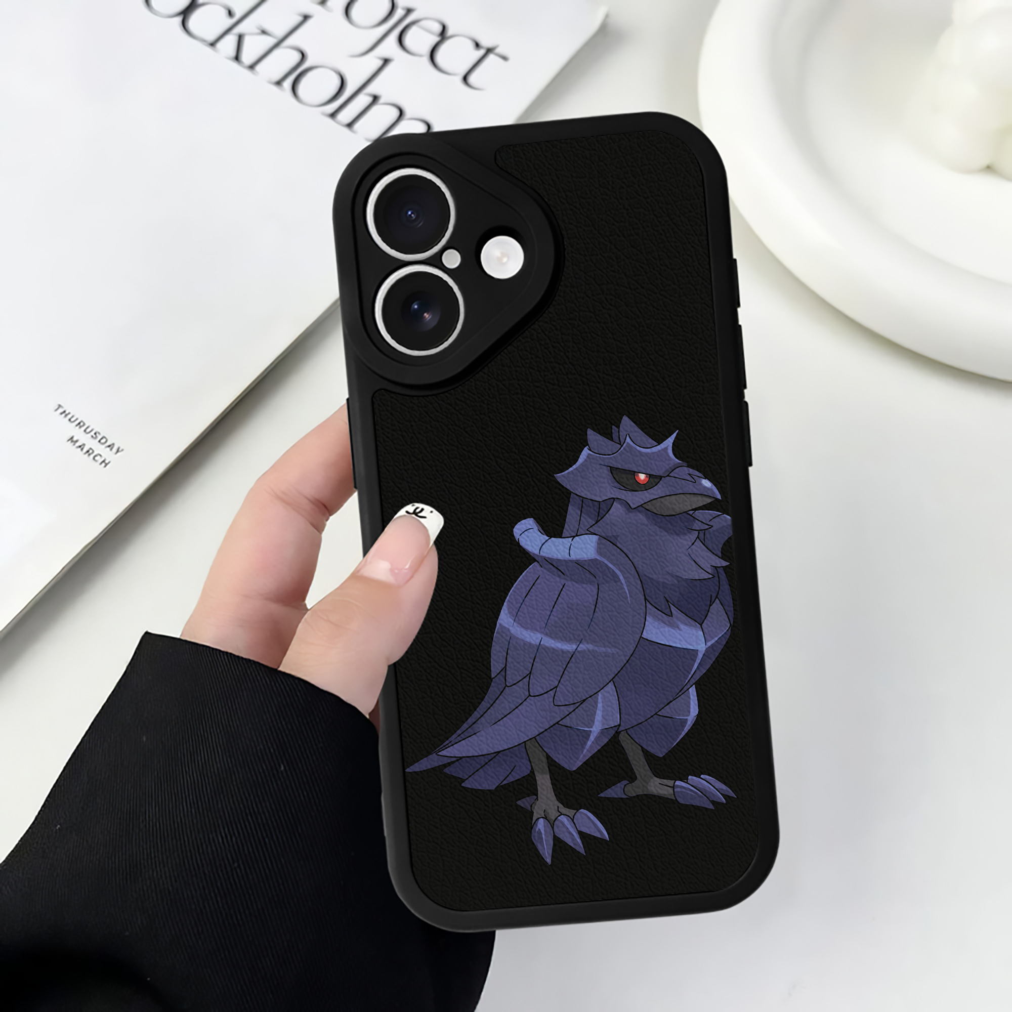 （画像用） ポケットモンスター Pokémon 【iPhone 16シリーズ対応】シリコンスマホケース（レザー調） 材質：シリコン